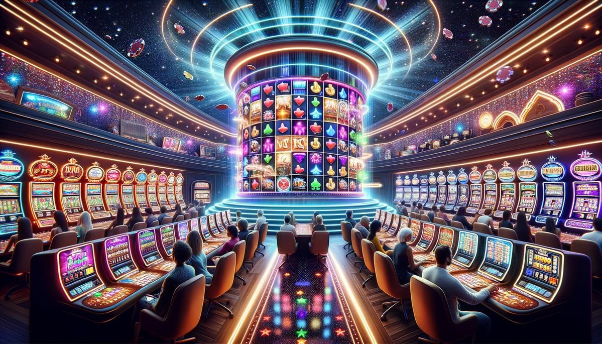 Permainan roulette dengan dealer live di studio kasino